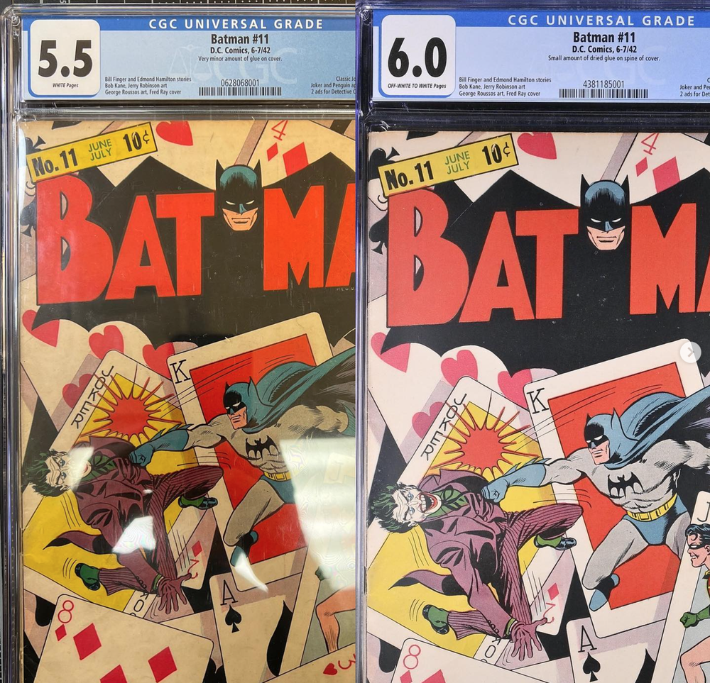 Comic-book-magazine-treasury pressing, magazine dry cleaning